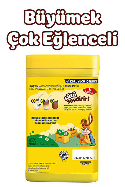 Nesquik Nestle Çikolatalı Toz Içecek 420 gr