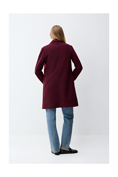 LEFTIES Woman Basic Synthetic Wool Coat