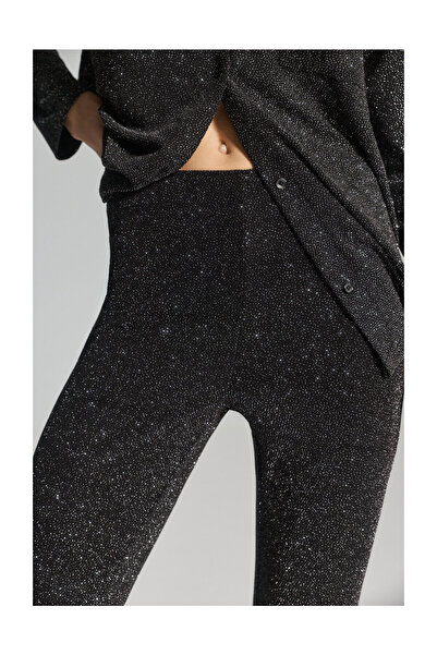 LEFTIES Woman Shimmery Bell Bottom Trousers