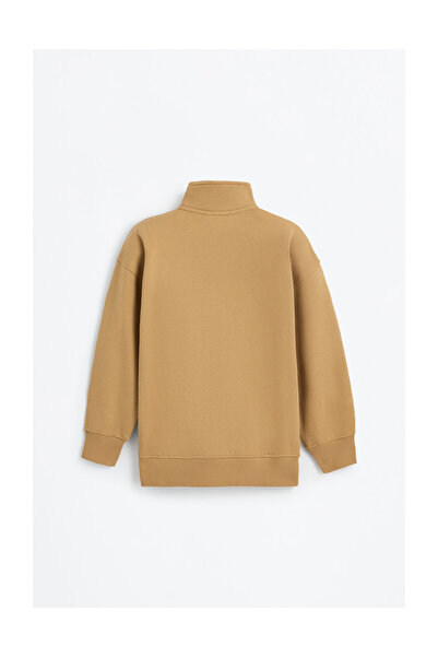 LEFTIES Kids Sweatshirt with Zip-Up Collar