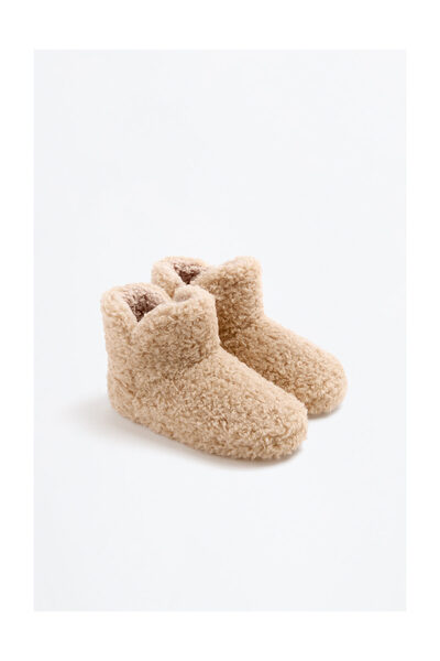 LEFTIES Woman Faux Fur Ankle Booties