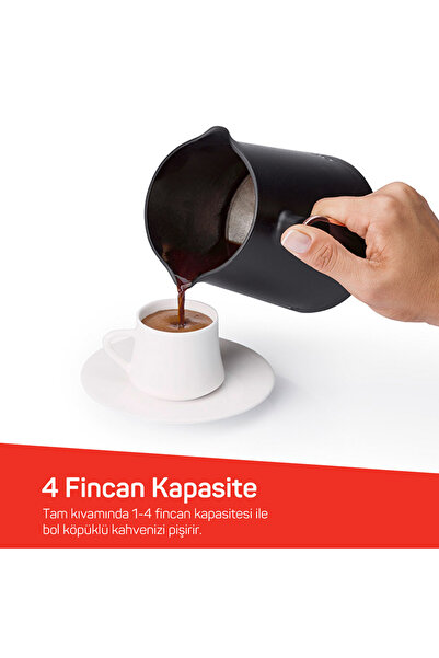 Arzum Okka Minio Turkish Coffee Maker 4 Cup Capacity Sorgül Wheat - Ok004-54