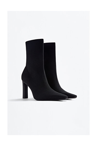 LEFTIES Woman High-Heel Sock Ankle Boots