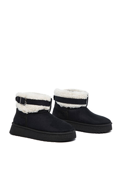 SOHO Black Suede Women's Boots & Booties 21187