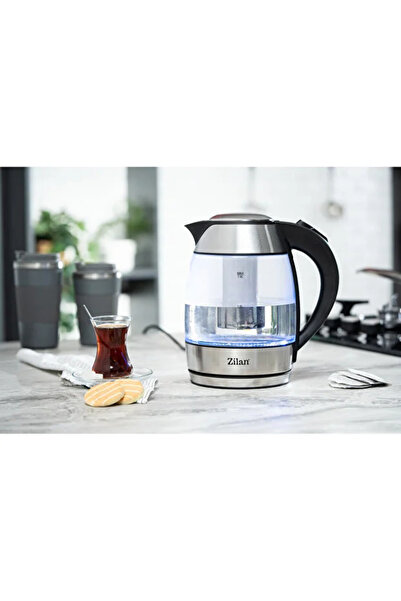 Zilan ZLN8948 vízforraló teafilterrel, 1,8 literes űrtartalom, 2200 W teljesí...