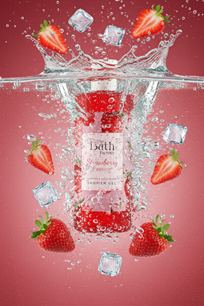 THE BATH FACTORY Nemlendirici ve Besleyici Strawberry Passion Duş Jeli 400 ml