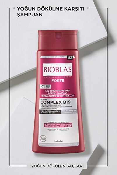 Bioblas Forte Şampuan 360 ml - Yoğun Dökülme Şampuanı