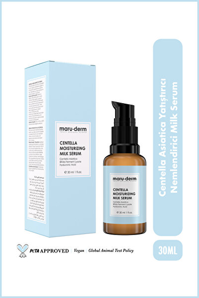 Maru.Derm Centella Asiatica Yatıştırıcı Nemlendirici Milk Serum 30 ML