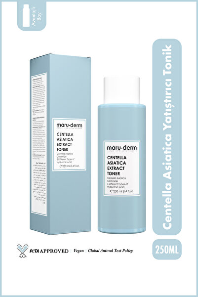 Maru.Derm Centella Asiatica Yatıştırıcı & Ceramide Nemlendirici Cica Tonik 250 ml