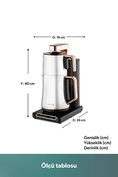 HOMEND Teabot 1785H Automatic Tea Maker Copper