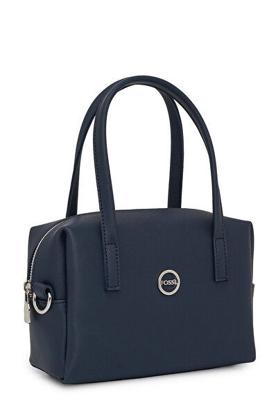 Fossil Navy Blue Women's Hand and Cross Shoulder Bag 05Fo25K5083
