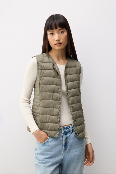 LEFTIES Γυναικείο ελαφρύ πουφερ γιλέτ