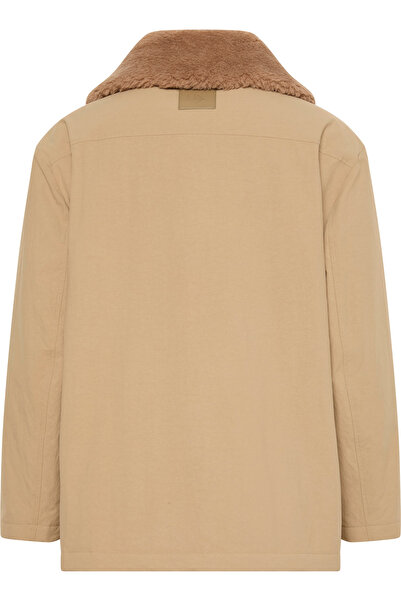 Calvin Klein Πουφερ με αποσπώμενο κολάρο από γούνα