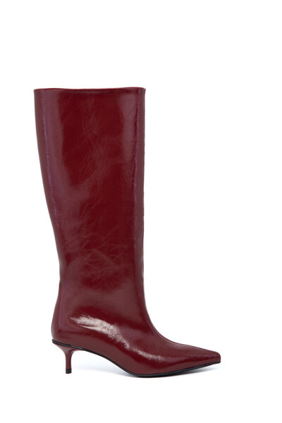 SOHO Claret Red Women's Boots 21197