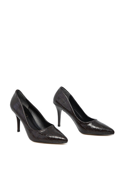 SOHO Brown Krako Women's Classic Heeled Shoes 19550