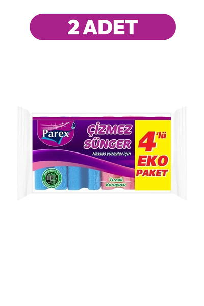 Parex Neogrebanje, 4-dijelni spužvasti valoviti paket (dvostruko pakovanje)