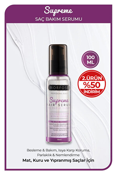 Morfose Supreme Keratin & Vegan Hair Serum with Collagen 100 ml