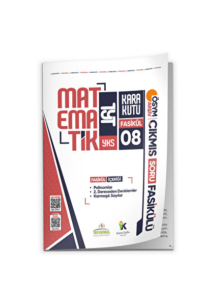 İnformal Yayınları 2026 TYT-AYT Matematik Kara Kutu 8.Fasikül ÖSYM Çıkmış Sor...