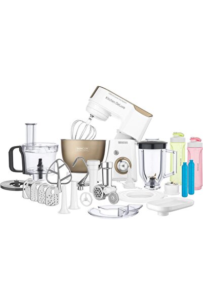 Sencor خلاط قائم متعدد الوظائف، محرك قوي للغاية بقوة 1000 واط مع 4 محاور STM ...