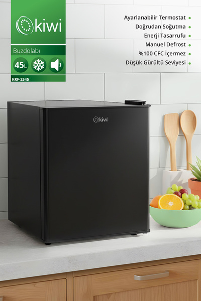 Kiwi KRF-2545 | Mini Buzdolabı 45 Lt Kapasite & Enerji Tasarruflu