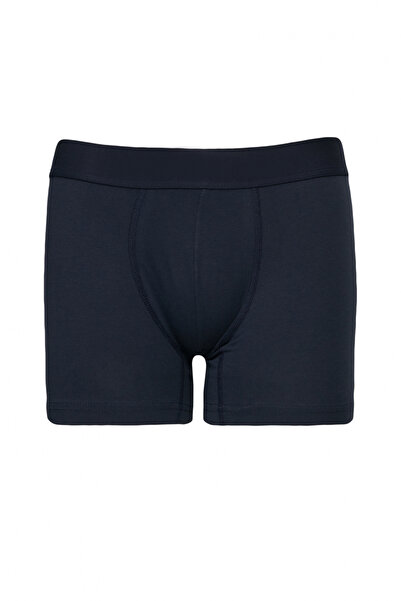 AC&Co / Altınyıldız Classics Men's Premium Cotton Burgundy-Navy Blue 3-Piece Stretchable Boxer Pack (Groom's Bundle) Dowry Set