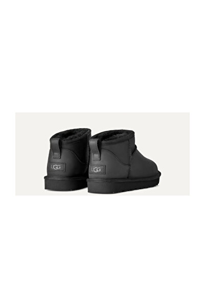 UGG Klasické ultra mini kožené boty