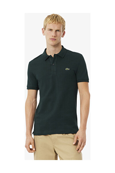 Lacoste Pánské polo tričko Slim Fit L.12.12 z piké látky