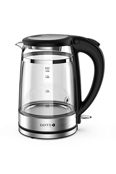 DOTS ElectricWater Kettle 1.7L PP+Glass 2200W