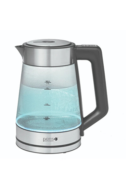 DOTS Water Kettle 1.7L Glass 2200W