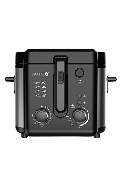 DOTS مقلاة عميقة سعة 2.5 لتر وقوة 1600 واط