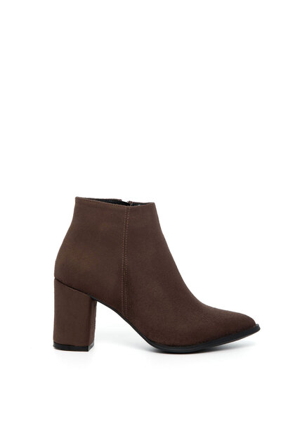 SOHO Brown Suede Women's Boots & Booties 17518