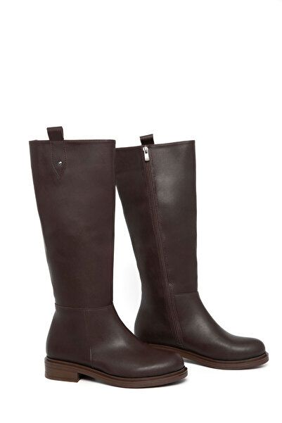 SOHO Brown Matte Women's Boots 21015