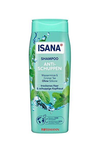 ISANA Shampoo Water Mint and Aventurine, 300 ml