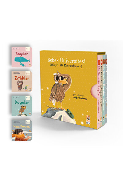 Sincap Kitap Bebek Üniversitesi 2- Hikayeli Ilk Kavramlarım Set