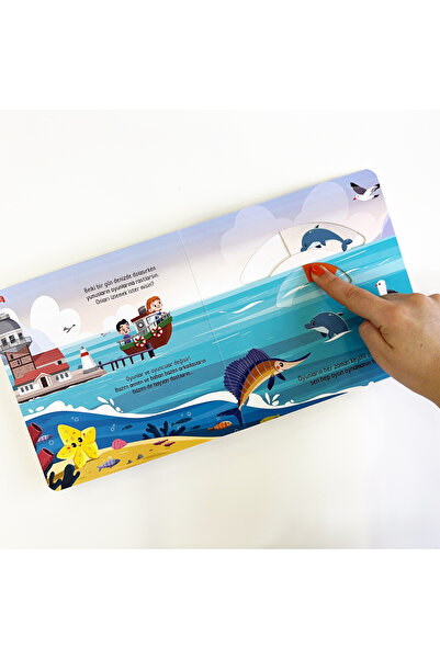 Sincap Kitap Tadını Çıkar /Oyun Arkadaşım /Tak-Çıkar Kitaplar 0-3 Yaş Eğitici Puzzle Kitap