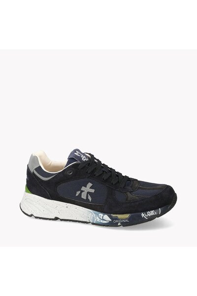 Premiata Mase Black Navy Blue Men's Sneaker