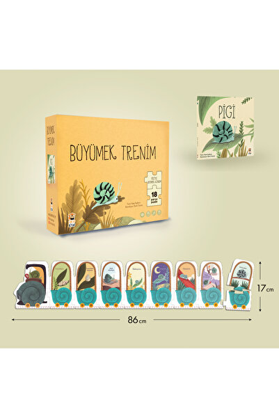 Sincap Kitap Pigi Büyümek Trenim