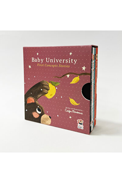 Sincap Kitap Baby University First Concepts Stories (4 Book)