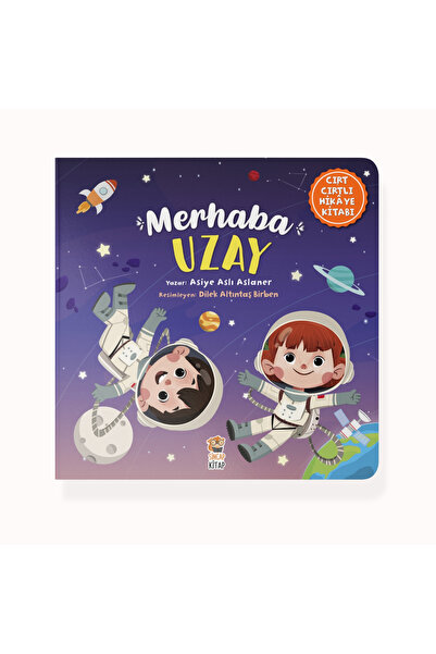 Sincap Kitap Merhaba Uzay | Cırt Cırtlı Uzay Etkinlik Kitabı 3-6 Yaş