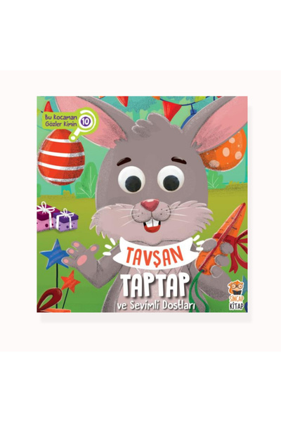 Sincap Kitap Bu Kocaman Gözler Kimin? - Tavşan Taptap Ve Sevimli Dostları