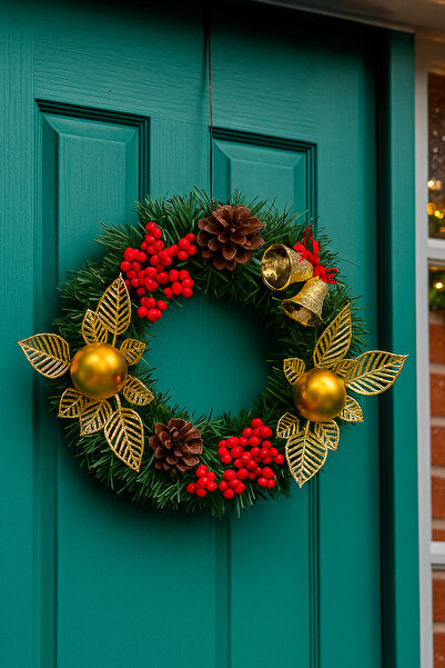 Waldern Christmas Door Ornament 24 cm Decorative Christmas Ornament