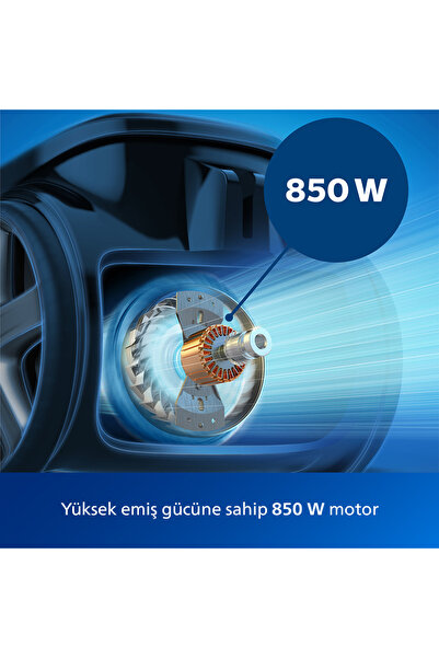 Philips 2000 Serisi Torbasiz Elektrikli Süpürge, 750W, PowerCyclone 4, Super Clean Air Filtre, XB2123/09