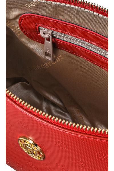 Pierre Cardin Rote Print-Umhängetasche für Damen 05PO22Y1539