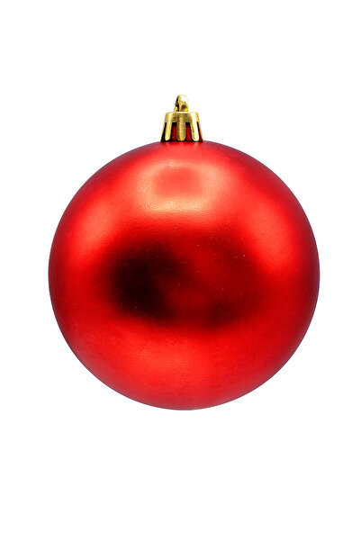 Waldern Set of 6, 10cm matte christmas tree ornaments - cute baubles