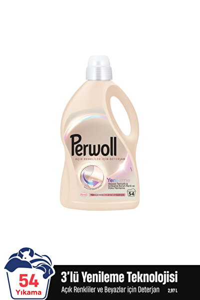 Perwoll Hassas Sıvı Çamaşır Deterjanı 2.97 L (54 Yıkama)