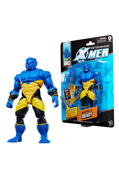 Hasbro Marvel Legends Marvel's Beast (X-Men Comics) Aksiyon Figürü, Çizgi Roman Aksesuarlı