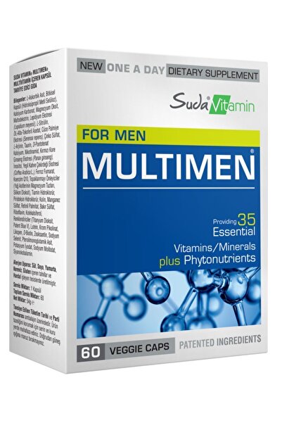 Suda Vitamin Multimen Multivitamin 60 Capsules