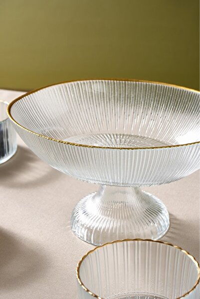 Karaca Andre 7 Piece Glass Treat Serving Set