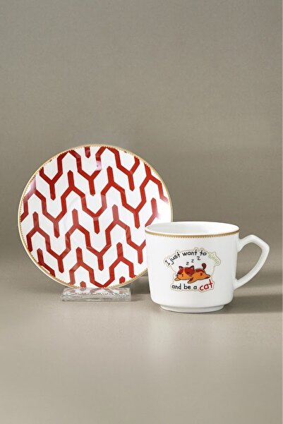 Karaca Bonbon 6-Person Coffee Cup Set 80 ml