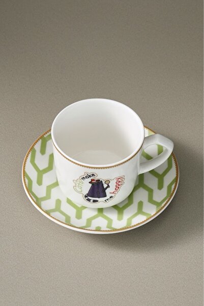 Karaca Bonbon 6-Person Coffee Cup Set 80 ml